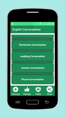 English Conversations android App screenshot 1